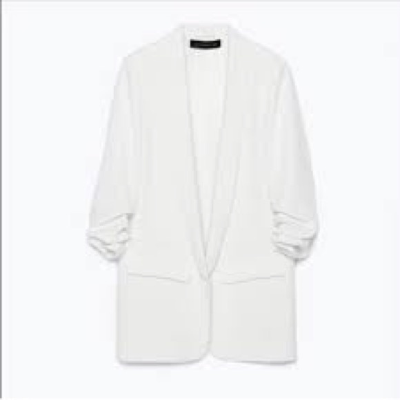 Women's White Blazer - Picture 2 of 7
